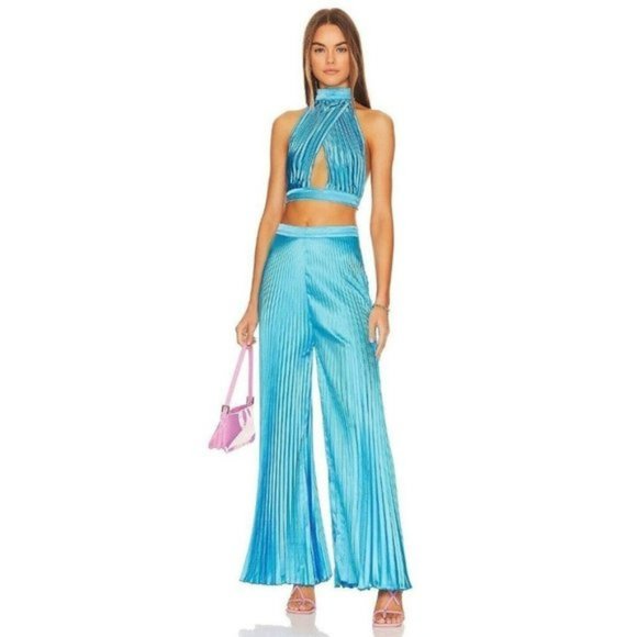 Lidee Renaissance Top Cloud Blue Size 10 - Picture 1 of 11